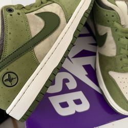 Asparagus/ “Matcha “ YUTO HORIGOME SB DUNKS Size 9.5 M
