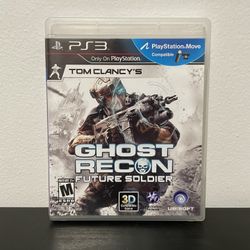 Ghost Recon Future Soldier PS3 Sony PlayStation 3 CIB Video Game 2012