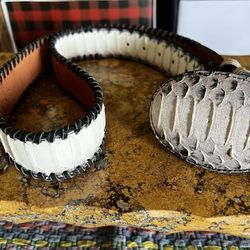 New Western Leather Belt