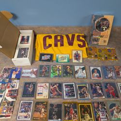 Nice Basketball Card Collection With Set Sealed Box Stars HOFs Jordans Etc