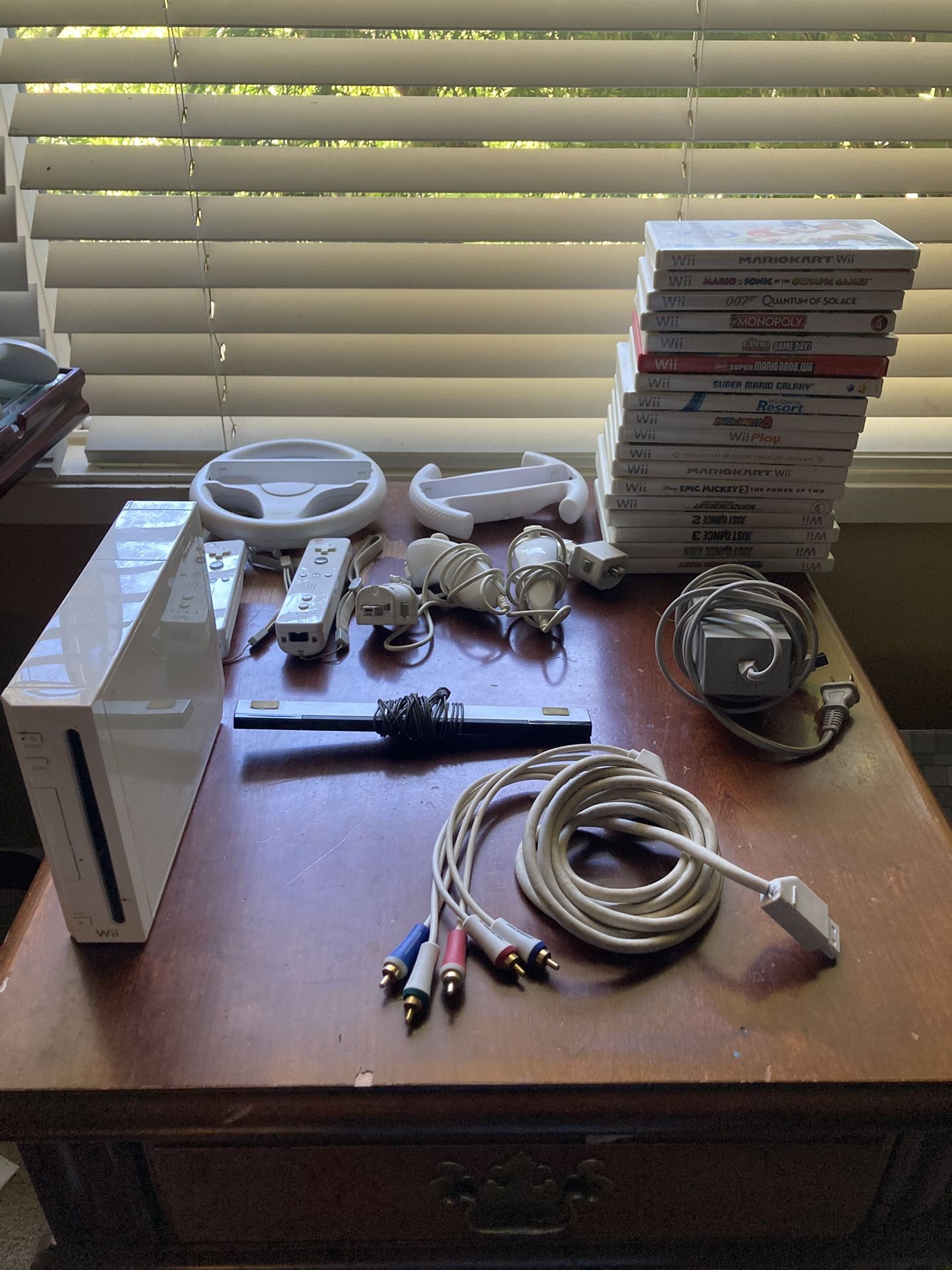 Original Nintendo Wii with tons of games