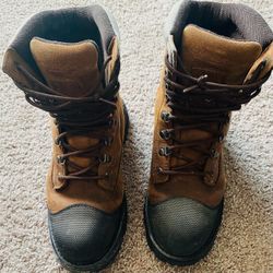 Chinook Lace-Up Leather Work Boots