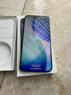 Factory unlocked iPhone 15 Pro Max 256GB. Blue Titanium