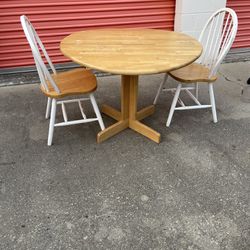 Kitchen Table W/2 Chairs 