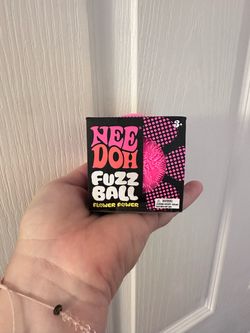 Nee Doh Fuzz Ball Flower Power Stress Ball