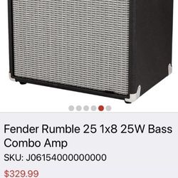 Fender Bass And Guitar Speaker 