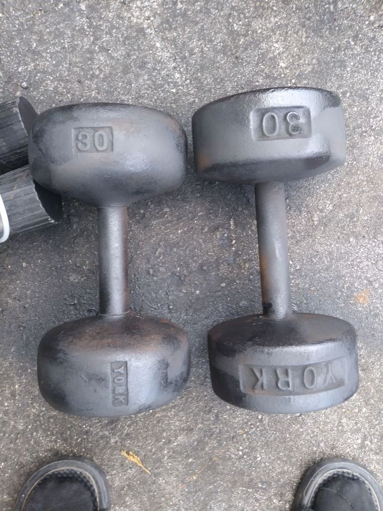 York dumbells