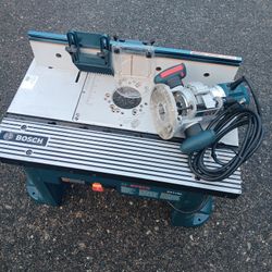 Bosch Router Table RA1181 Bosch Router MR23EVS. Excellent Condition (no separate the Table) For Pick Up Fremont Seattle. No Low Ball Offers. No Trades
