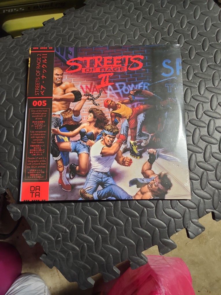 Streets Of Rage 2 Double LP (Sealed)