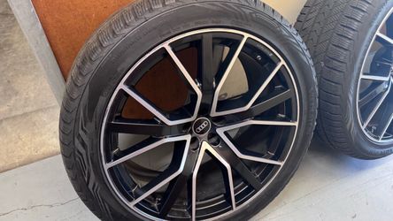 22” Audi Sport Wheels Rims OEM+ 285/40R22 Tires — Set of 4
