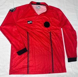 OSI Long Sleeve Red Referee Jersey