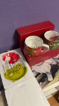 Lenox Grinch Plate & Mug Set
