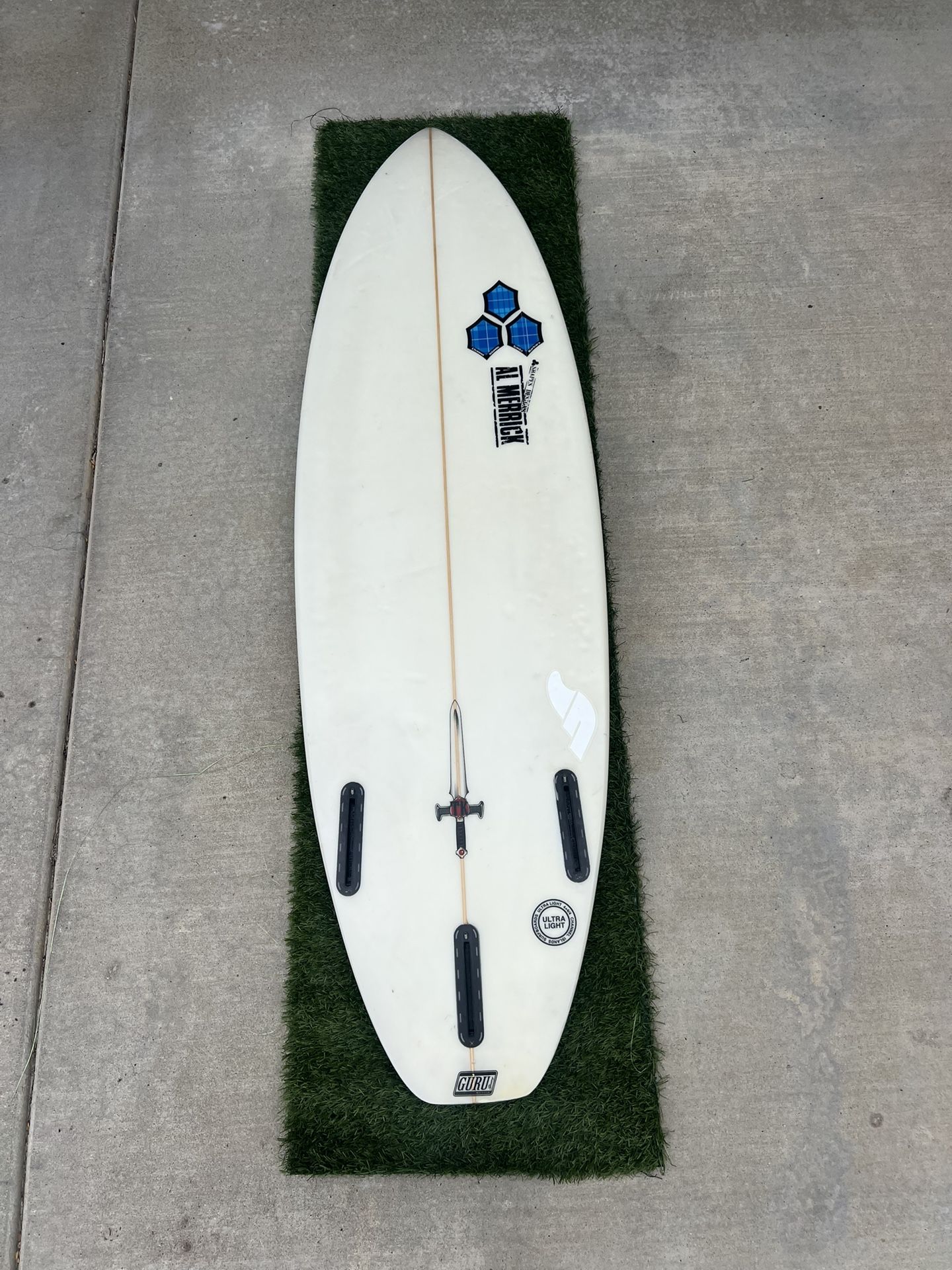 Channel Islands Al Merrick Shortboard – 5'8” Fred Rubble Model