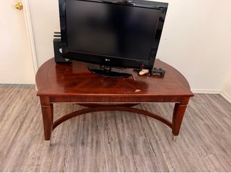 Modern Cherry Wood Coffee Table