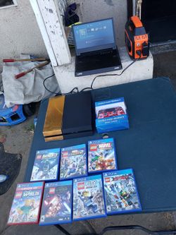 Gold & Black Sony PS4 Playstation 4 500GB $120! Or 1000GB $160!. $20! Per Game or 3 for $50! Or 7 for $100! Trade for CGC BECKET PSA stuff or Cash & T