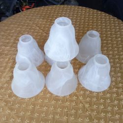 7 Glass Shades For Light Fixture 
