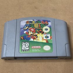 Super Mario 64 (Nintendo 64, 1996) Authentic Cartridge Only Tested