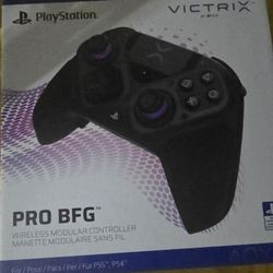 Victrix Pro BFG Wireless Gaming Controller for PS5, PS4, PC, Black 