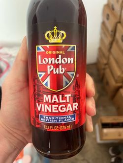 Malt vinegar/teriyaki sauce