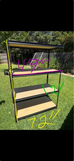 Garage storage shelf $60 firm