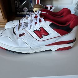 New Balance 550 White & Red