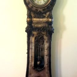 large luxury standing clock watch