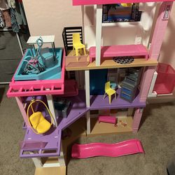Barbie House and Accessories