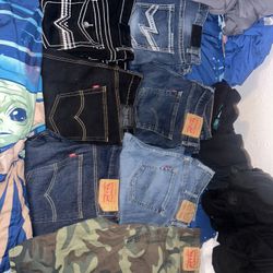 Levi’s and true luck jeans