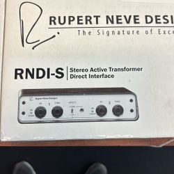 Rupert Neve Design Rndi-s
