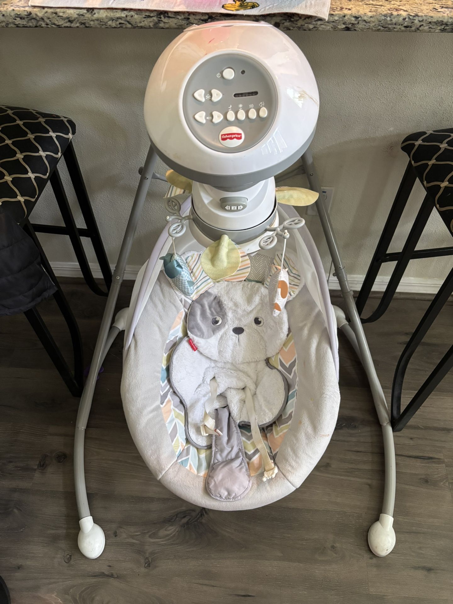 Fisher Price My Little Snugapuppy Cradle 'n Swing