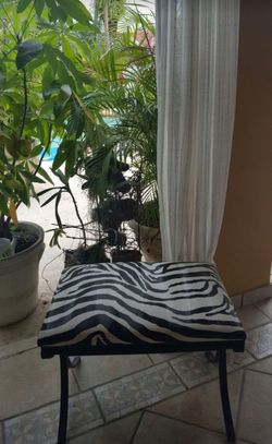 Zebra Bench