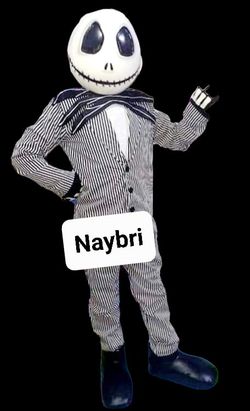 Jack Skellington Mascot Costume Birthday Halloween