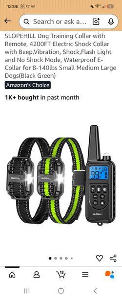 Dog Training Collar with Remote