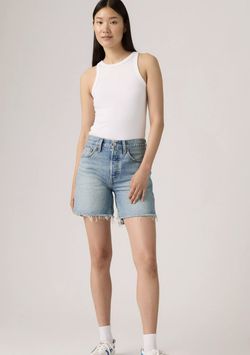 Women’s Levi’s 501 Original Fit Mid-Thigh Denim Shorts W29