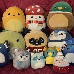 SQUISHMALLOWS 8” $5 Each 5” $3 Each All For $35 NEW Without Tags!