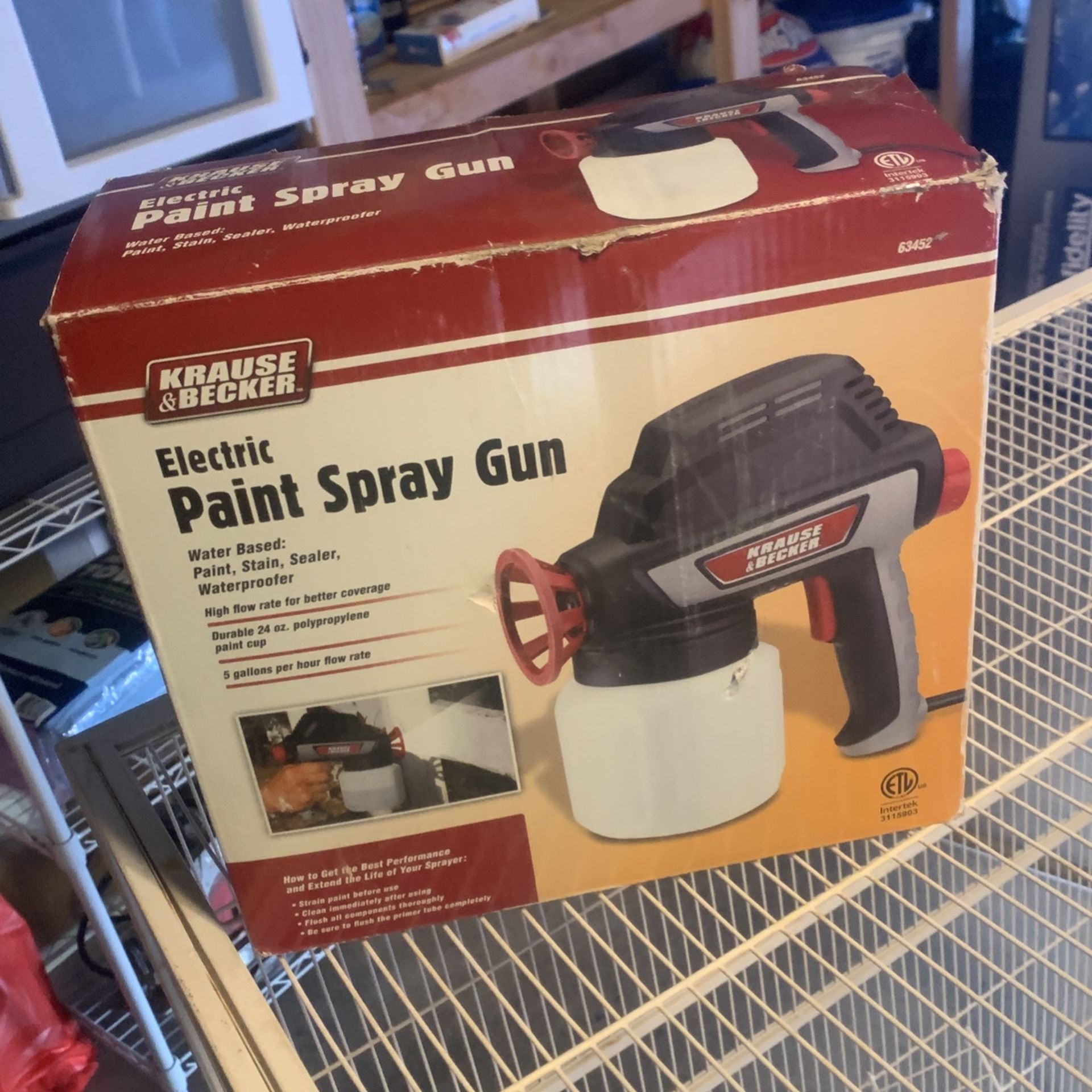 Krause & Becker Electric Paint Spray Gun