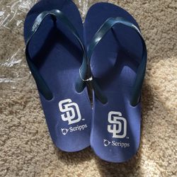 Rare Padres flip-flops giveaway