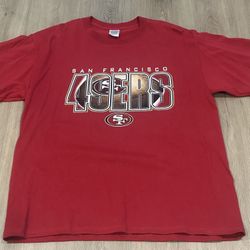 Vintage San Francisco 49ers Red Crewneck Men’s T Shirt XL