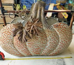 Pumpkin Tin Planter