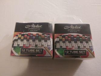 Atelier Interactive Arcylic 12 Tube Set