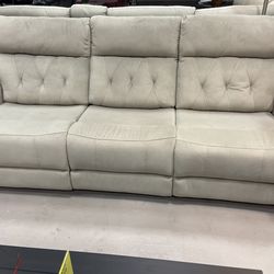 2pc power sofa and loveseat