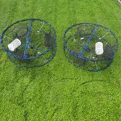 Crab pots and fishing waders