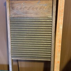 Vintage Snow White Washboard
