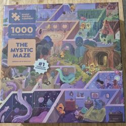 Magic Puzzle Company THE MYSTIC MAZE Jigsaw Puzzle 1000 Pieces Brand New Sealed