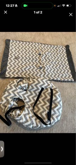 Shopping card And high chair cover with matchingBlanket