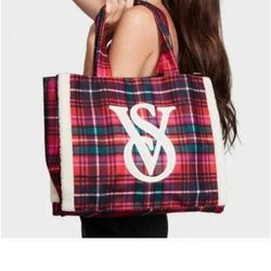 Victoria Secret Sherpa Tote Bag