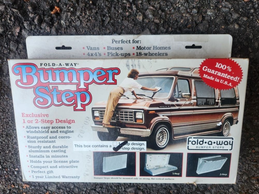 Fold Away Bumper Step