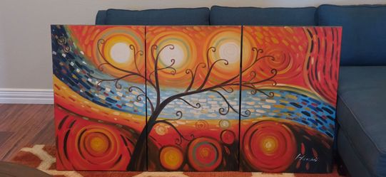3 Panel Painting