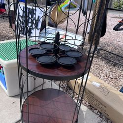 Wine Bottle Shaped Rack