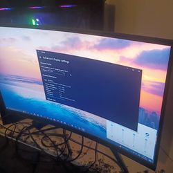 27 inch curved 1080p 144hz Gaming Monitor